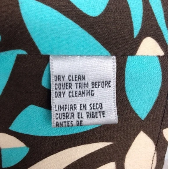 Nine West Graphic Print Sleeveless dress Sz 8 - Picture 9 of 10